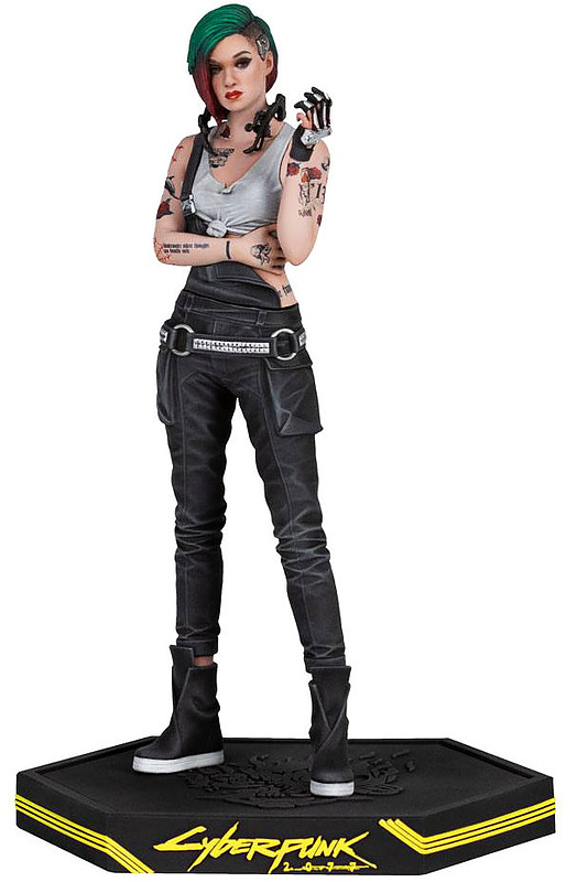 Cyberpunk 2077 PVC Statue Judy Alvarez 23 cm Cover