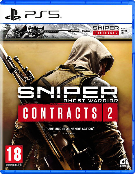 Sniper Ghost Warrior Contracts 1 + 2 (AT-PEGI) Cover