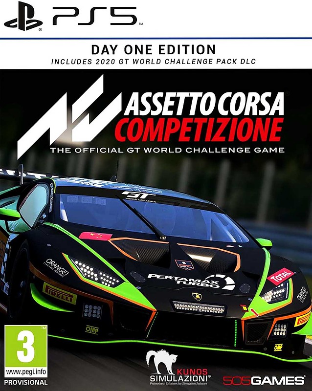 Assetto Corsa Competizione DayOne Edition + 6 Boni Cover