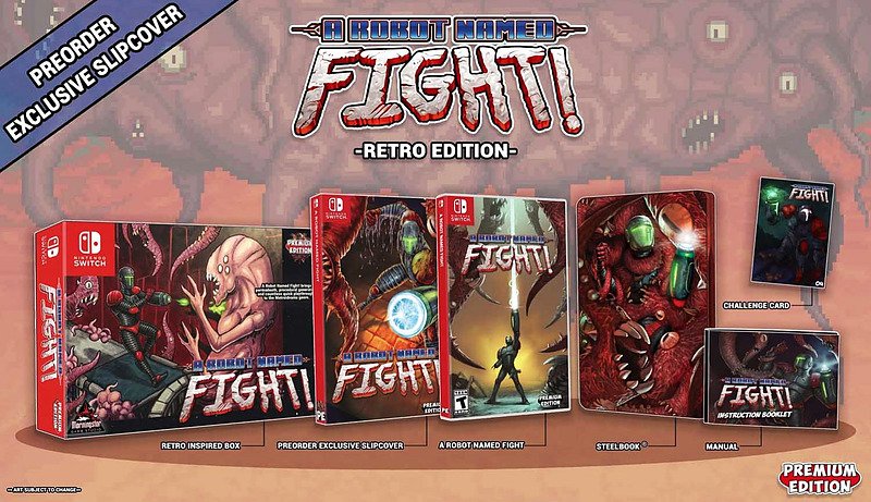 A Robot Named Fight! Retro Edition (US-Import) Cover