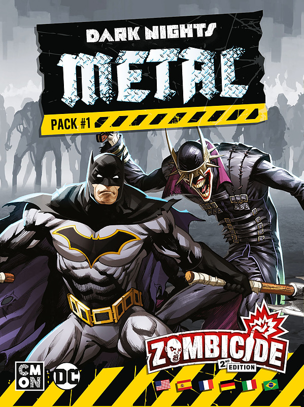 Zombicide 2. - Batman Dark Nights Metal Pack#1 Cover