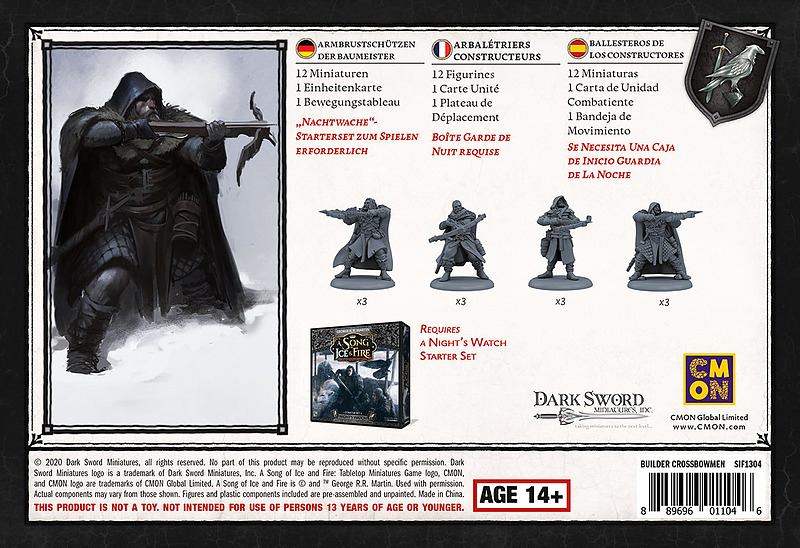 Armbrustschützen der Baumeister Rueckseite