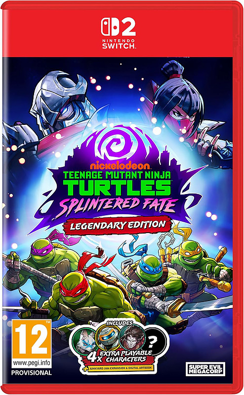 TMNT: Splintered Fate Legendary Edition (PEGI) Cover
