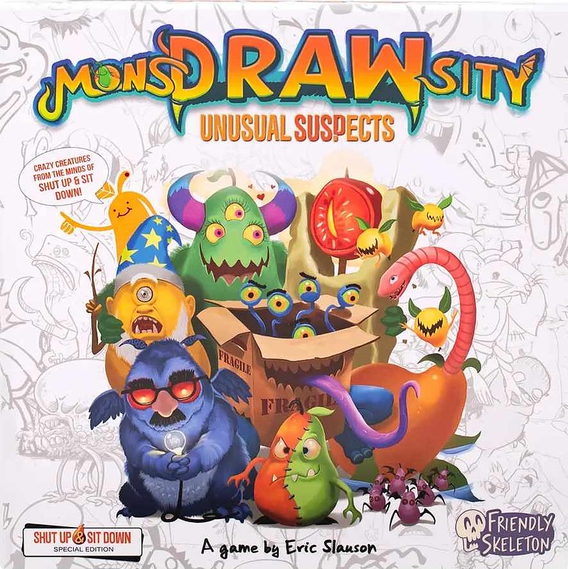 MonsDRAWsity: Unusual Suspects (Englisch) Cover