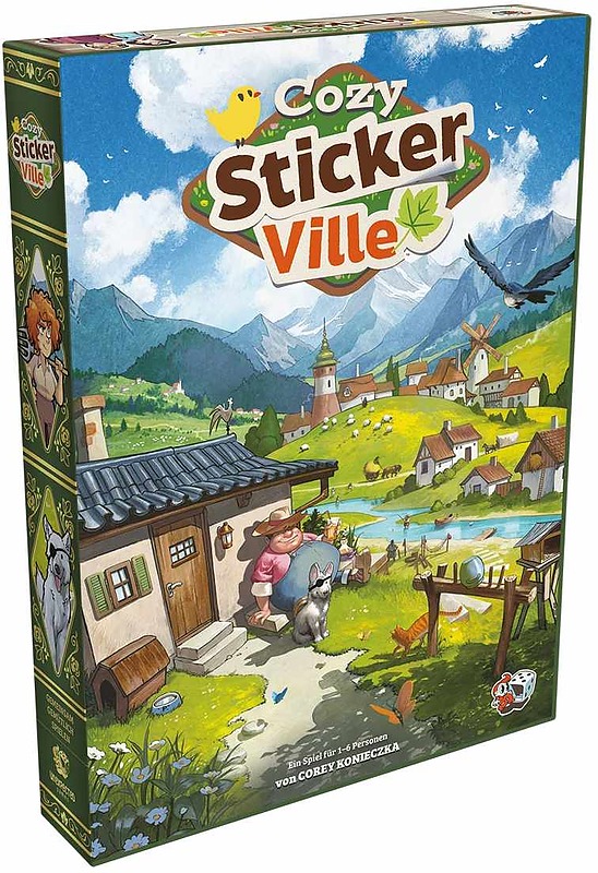 Cozy Sticker Ville Cover