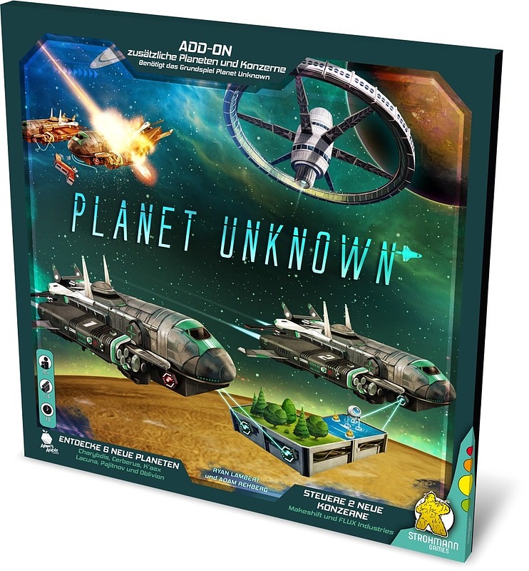 Planet Unknown: Neue Planeten und Konzerne Cover