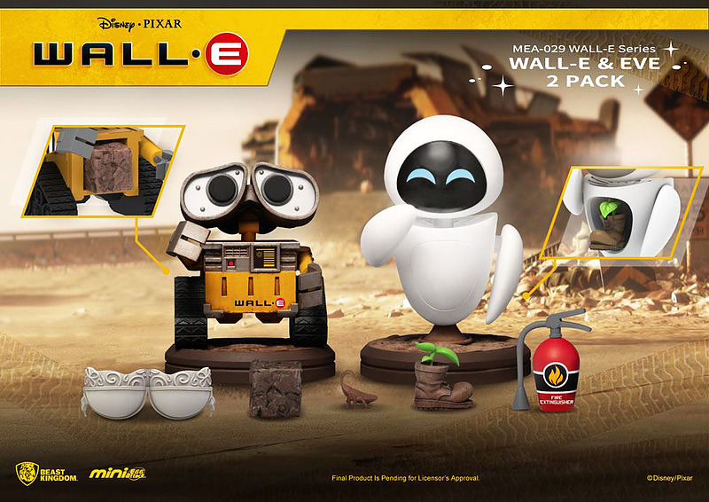 Wall-E Mini Egg Attack Figuren 2er-Pack Cover