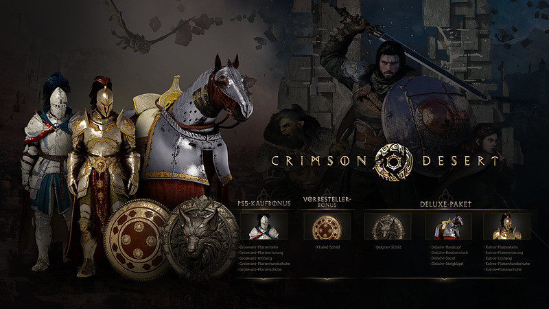 Crimson Desert Deluxe Edition Rueckseite