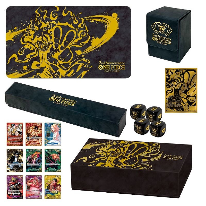 One Piece Card Game Japanese 2nd Anniversary Set Cover
