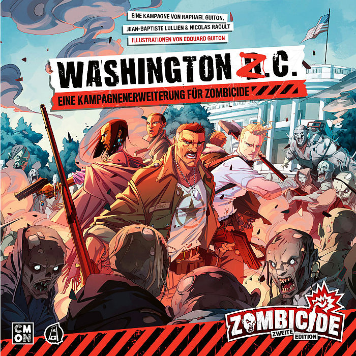 Zombicide 2. Edition - Washington Z.C. Cover