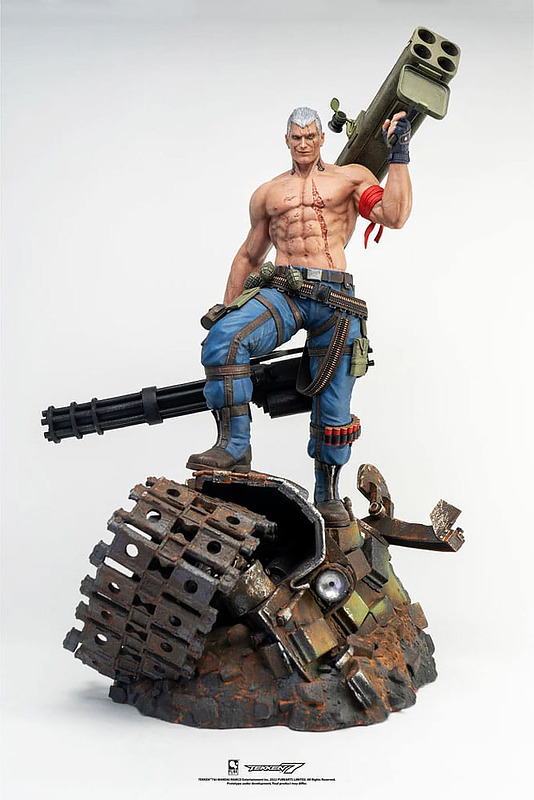 Tekken Statue 1/4 Bryan Fury Cover