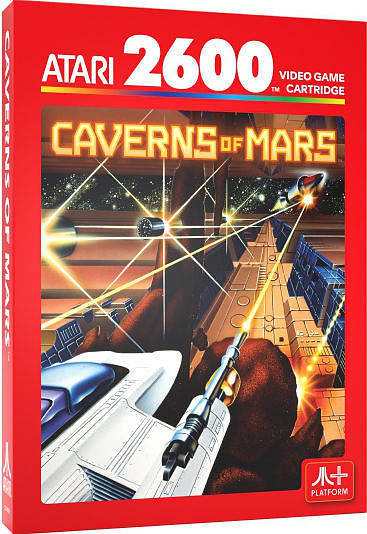 Caverns of Mars Atari 2600+ (AT-PEGI) Cover