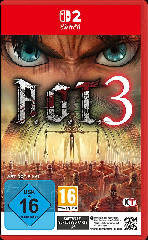 Attack on Titan 3 Cover