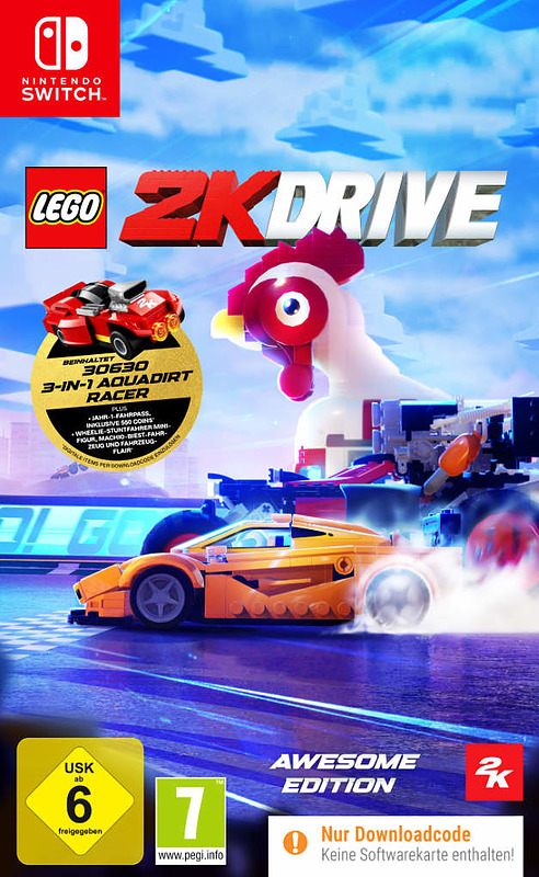 Lego 2K Drive Awesome Edition (Code in a Box) Cover