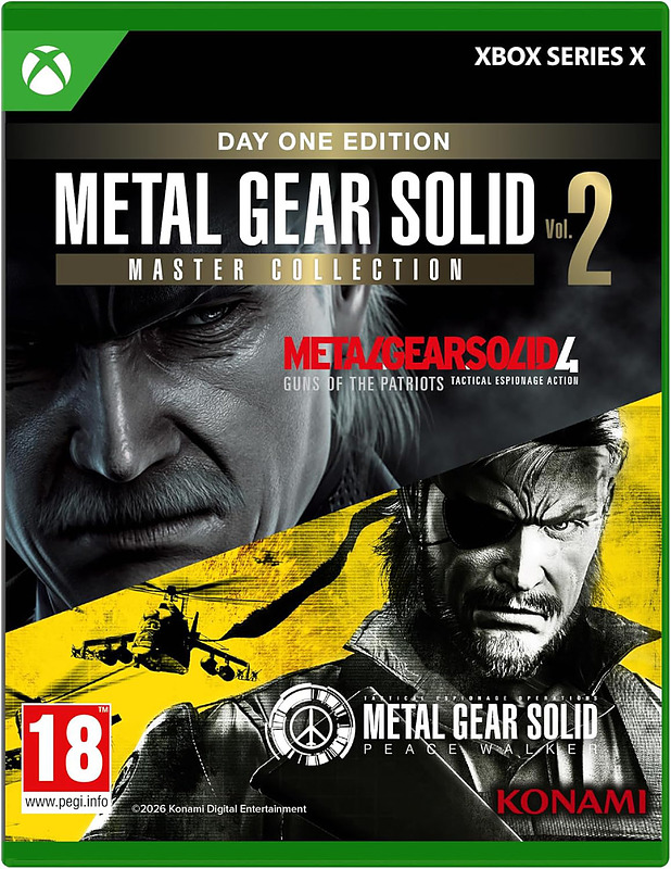 Metal Gear Solid: Master Collection 2 Day-One Ed. Cover