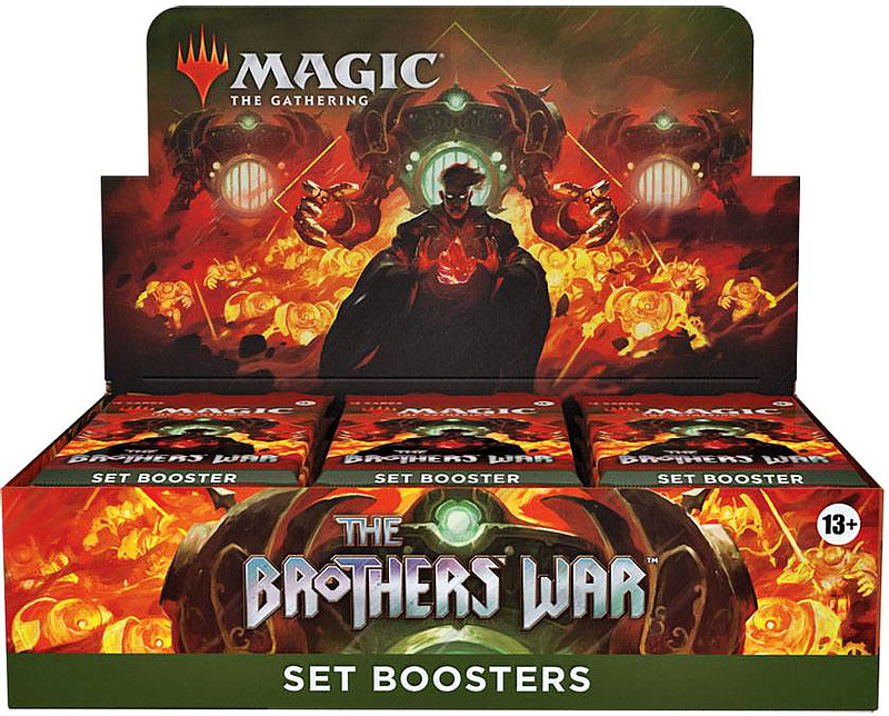 MTG: The Brothers War Set Booster Display Cover