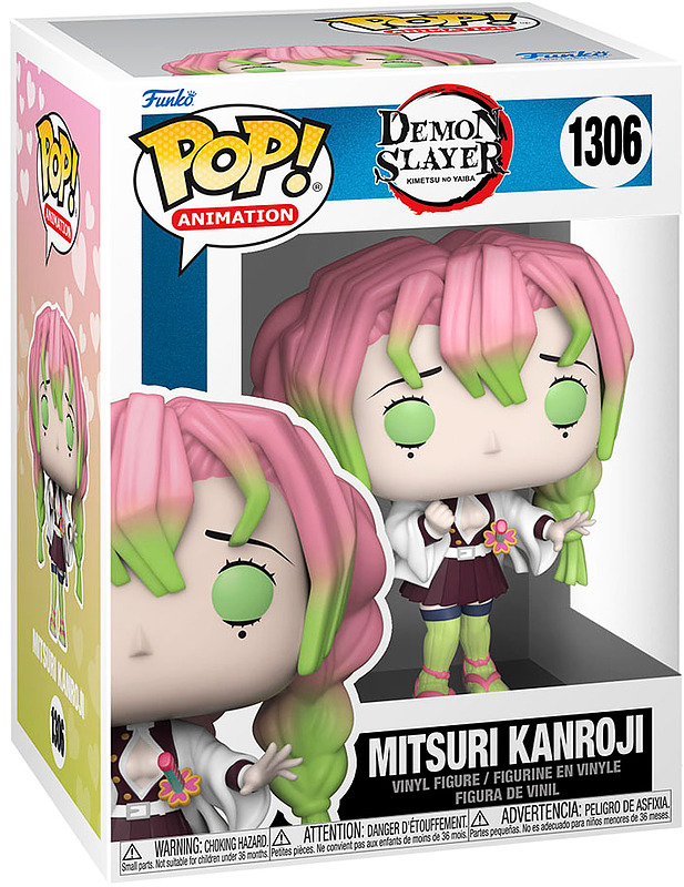 Demon Slayer POP! Vinyl Figur Mitsuri Kanroji Rueckseite