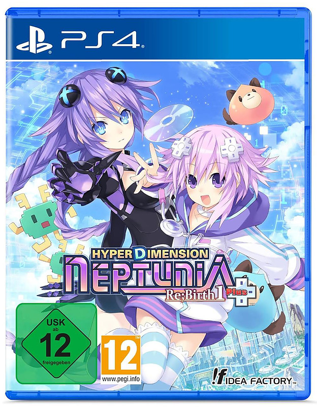 Hyperdimension Neptunia Re;Birth 1 (PEGI) Cover