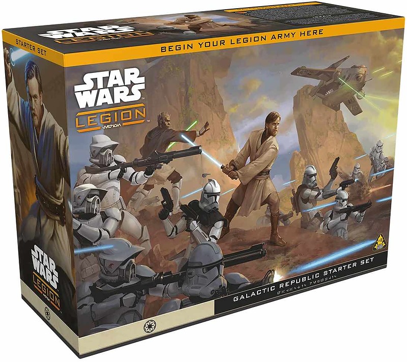 Star Wars: Legion - Galactic Republic Starter Set Cover