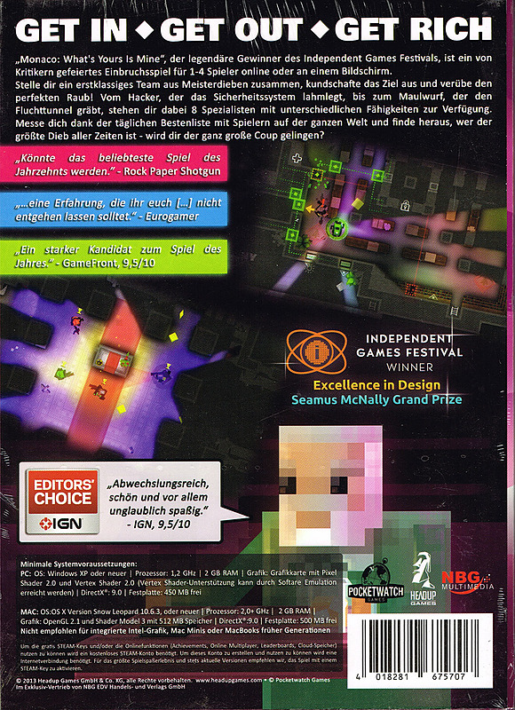 Monaco - What's Yours Is Mine Special Edition Rueckseite