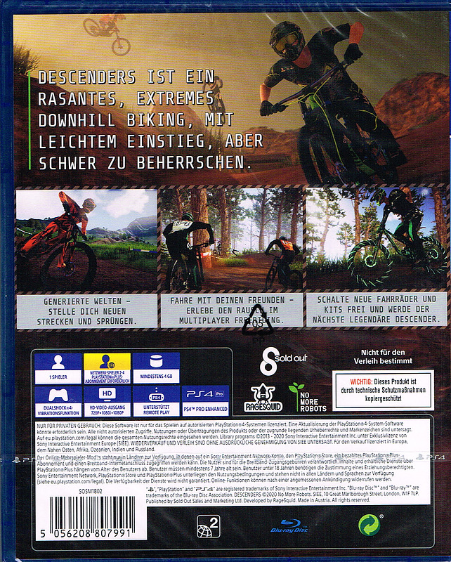 Descenders Rueckseite