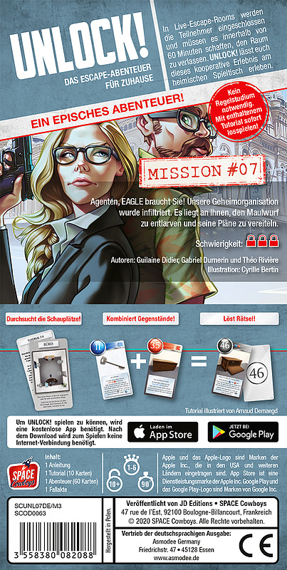 Unlock! - Mission #7 Rueckseite Unlock! - Mission #7 Rueckseite