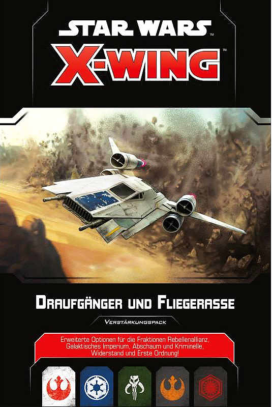 X-Wing 2 Edition: Draufgänger und Fliegerasse Cover