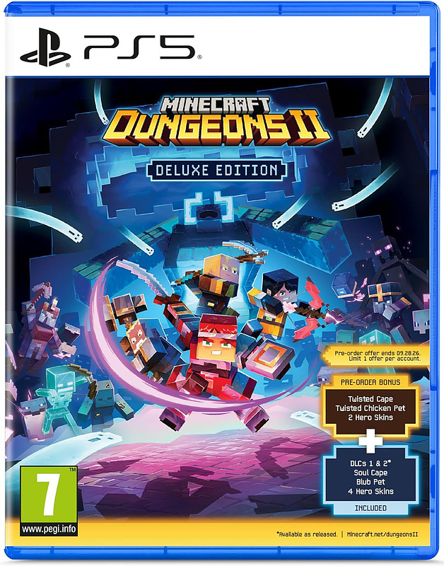 Minecraft Dungeons 2 Deluxe Edition (PEGI) Cover