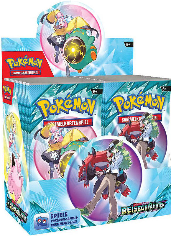Pokemon Karmesin & Purpur Reisegefährten Display Cover
