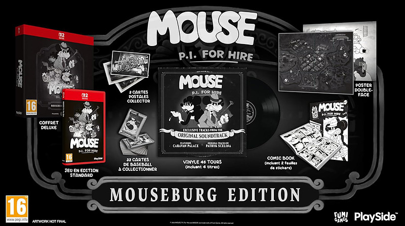 Mouse: P.I. for Hire Mouseburg Edition (PEGI) Rueckseite