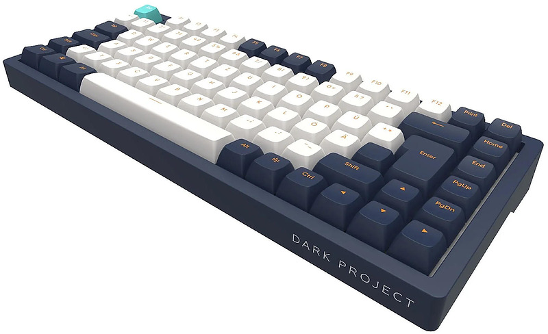Dark Project Tastatur Navy Blue/Ivory G3MS RGB Cover