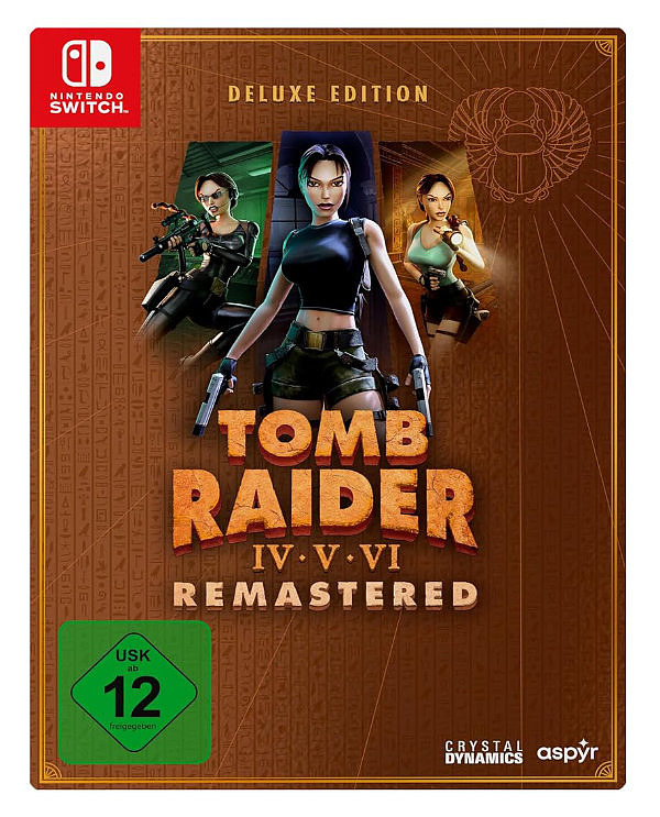 Tomb Raider 4-6 Remastered Starring Lara Croft Cover