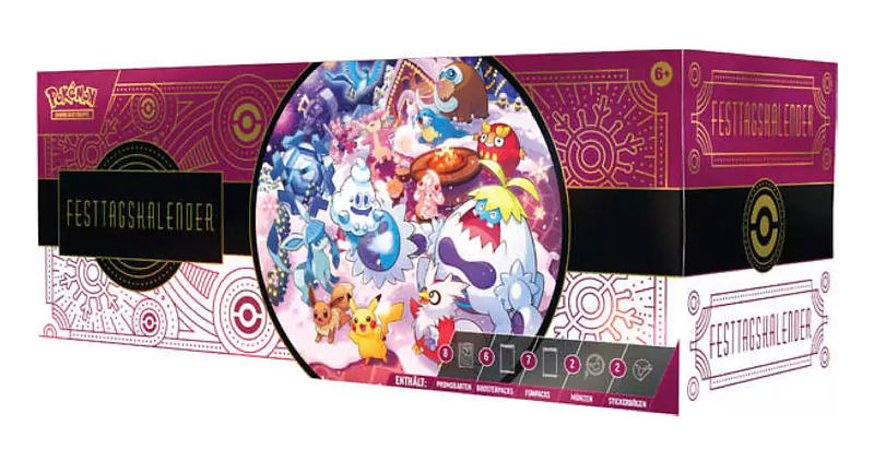 Pokemon Adventskalender 2025 Cover Pokemon Adventskalender 2025 Cover
