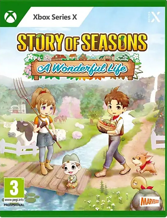 Story of Seasons: A Wonderful Life (PEGI) Cover