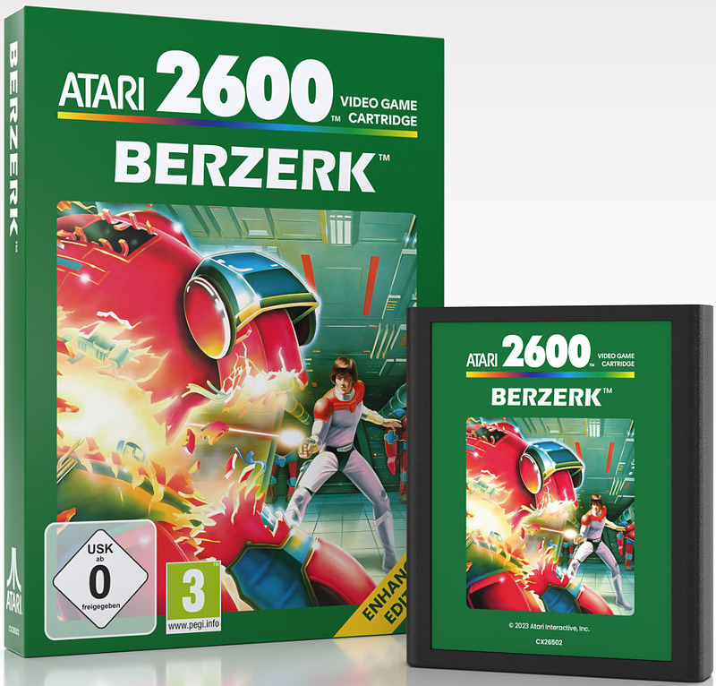 Berzerk Enhanced Edition Cover