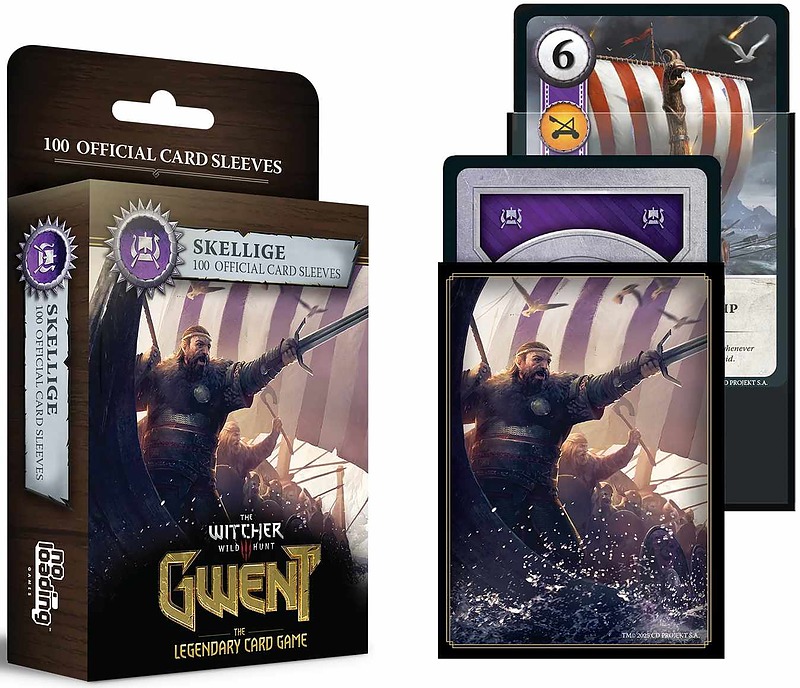 Gwent: Art-Sleeves Skellige Rueckseite