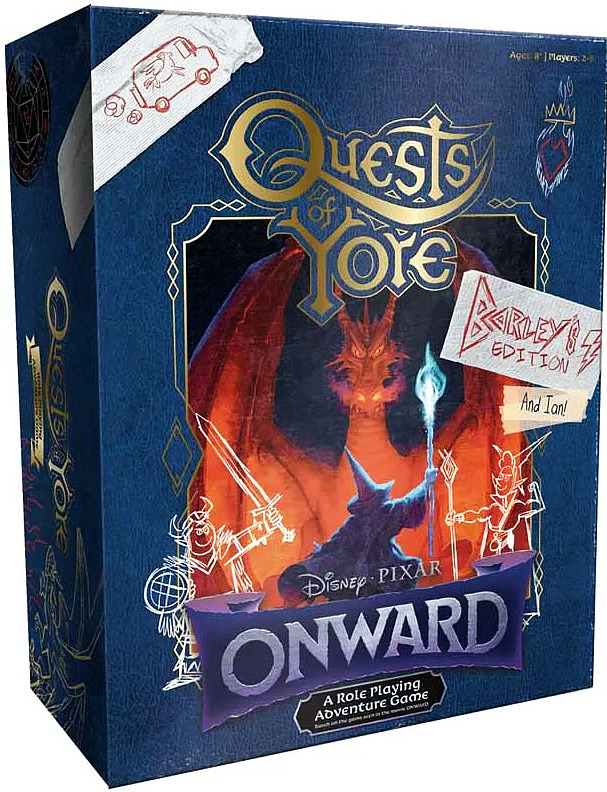 Disney And Pixar Onward Quests of Yore (Englisch) Cover