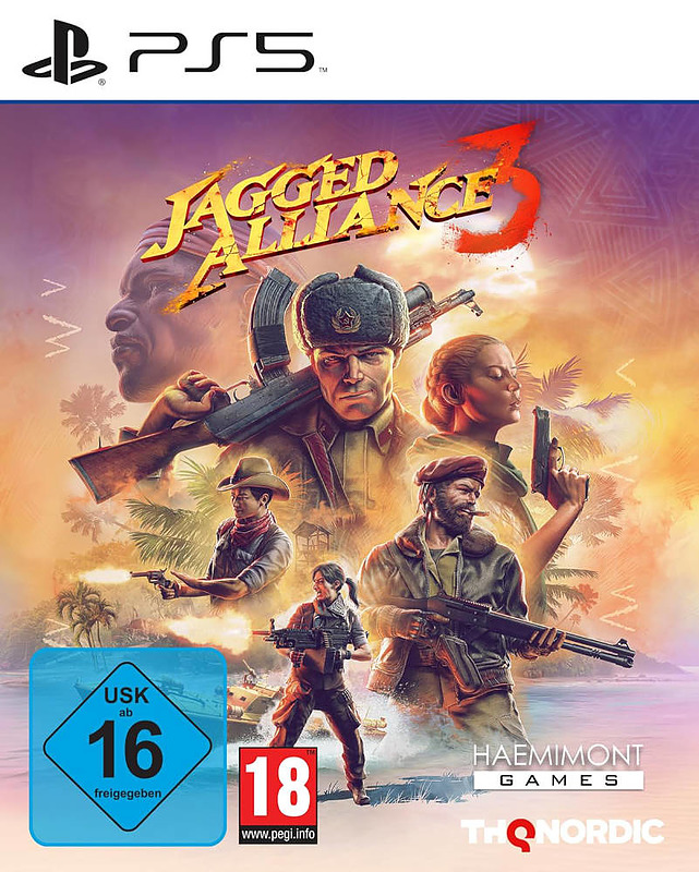Jagged Alliance 3 Cover