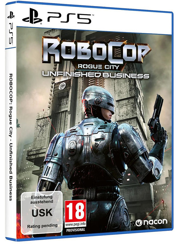 RoboCop: Rogue City - Unfinished Business Cover