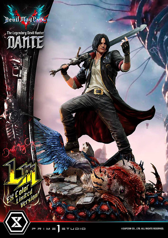 Devil May Cry 5 Statue 1/4 Dante Ex Color Limited Rueckseite