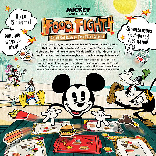 Mickey and Friends Food Fight (Englisch) Rueckseite