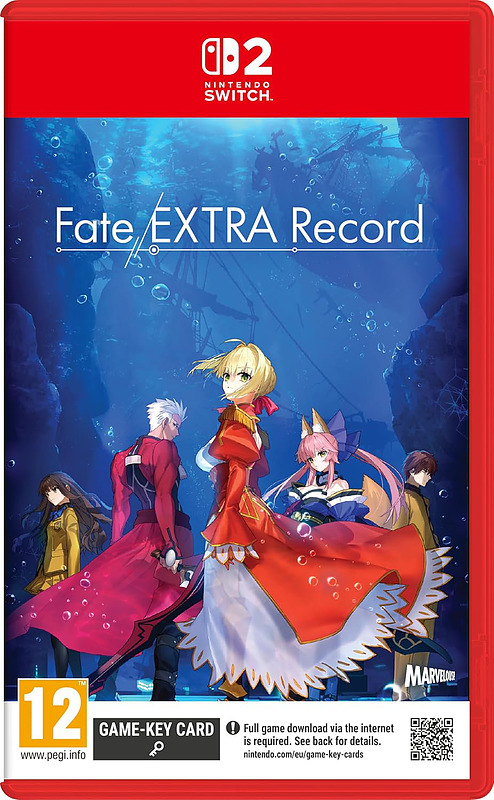 Fate/EXTRA Record (PEGI) Cover