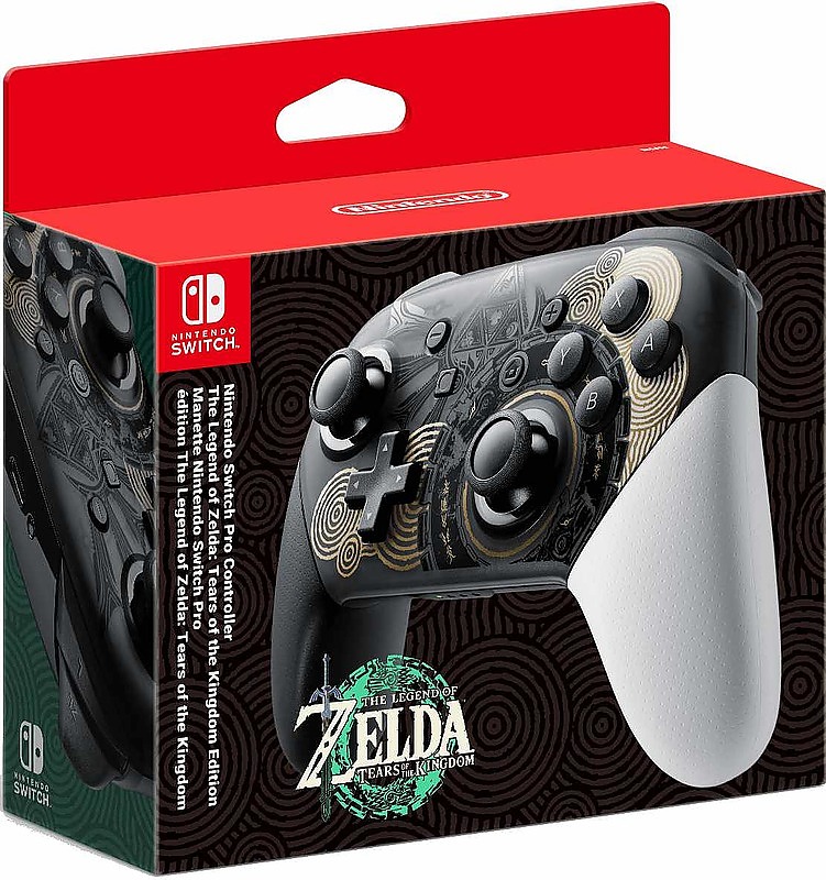 Pro Controller The Legend of Zelda: TotK Cover