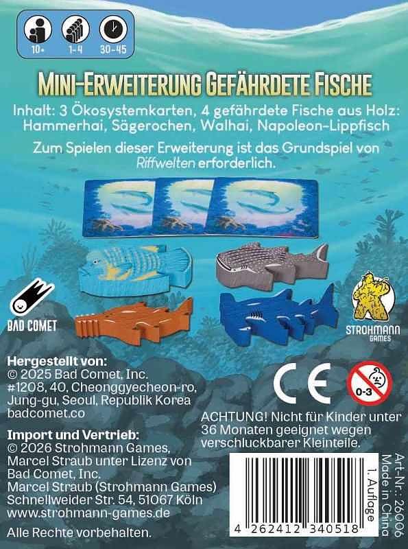 Riffwelten - Gefährdete Fische Rueckseite