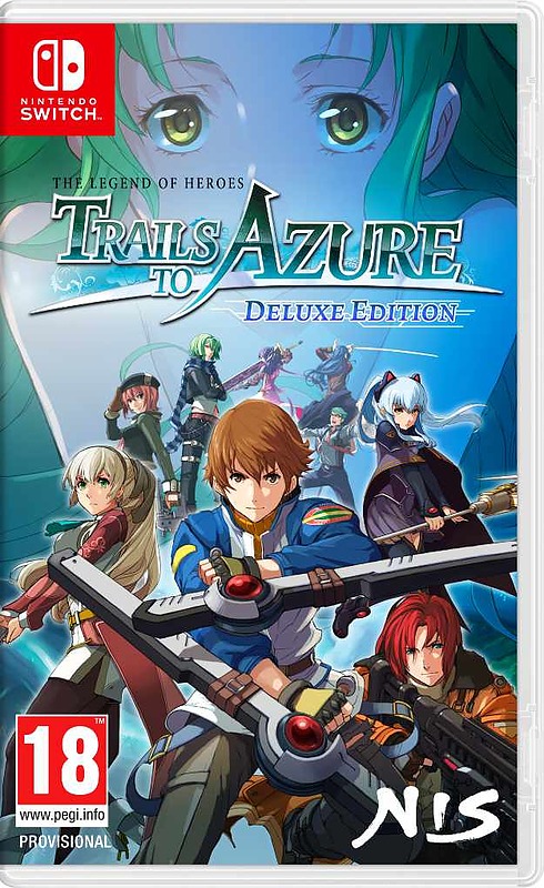 The Legend of Heroes: Trails of Azure (PEGI) Cover