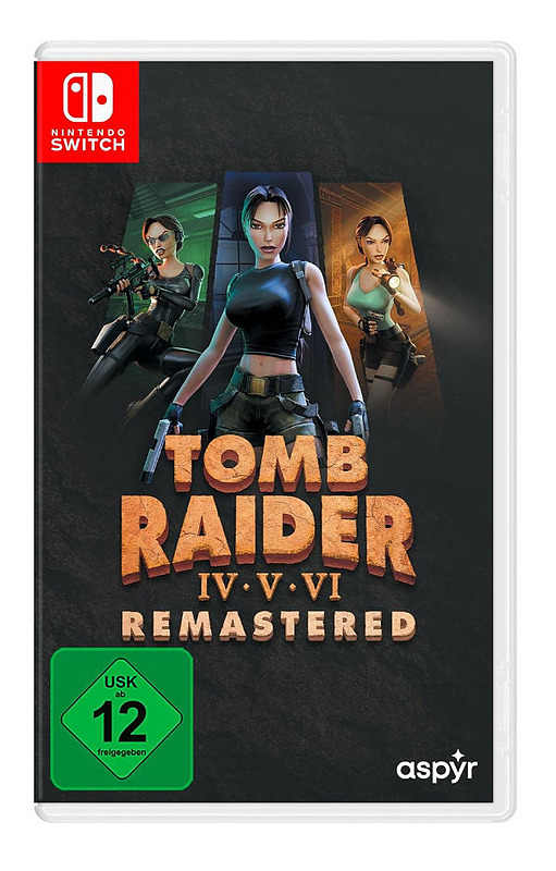 Tomb Raider 4-6 Remastered Starring Lara Croft Cover