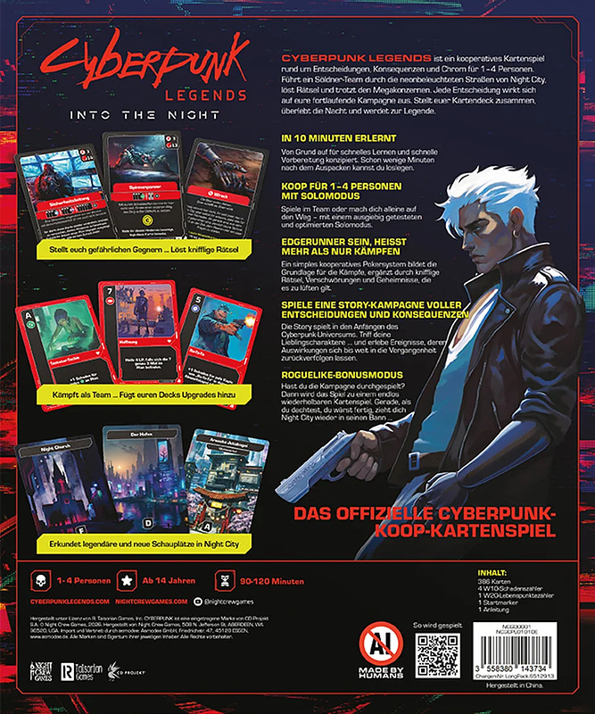 Cyberpunk Legends Rueckseite