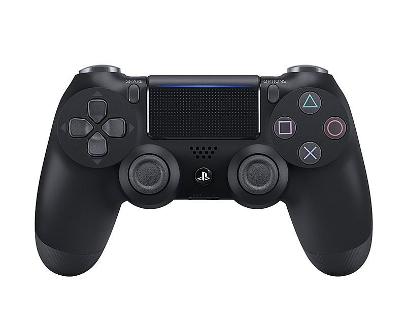 Controller DualShock 4 org. black V2 Rueckseite