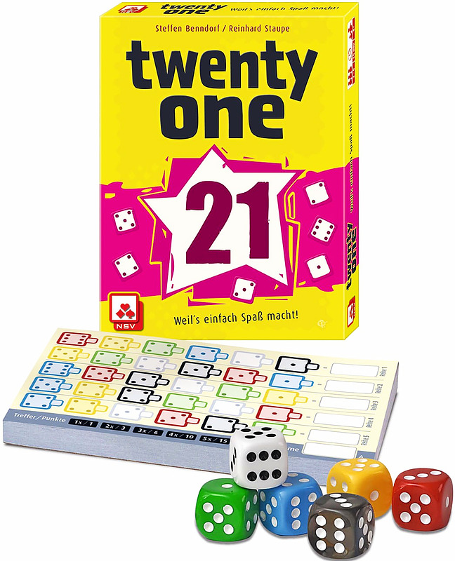 Twenty One Rueckseite