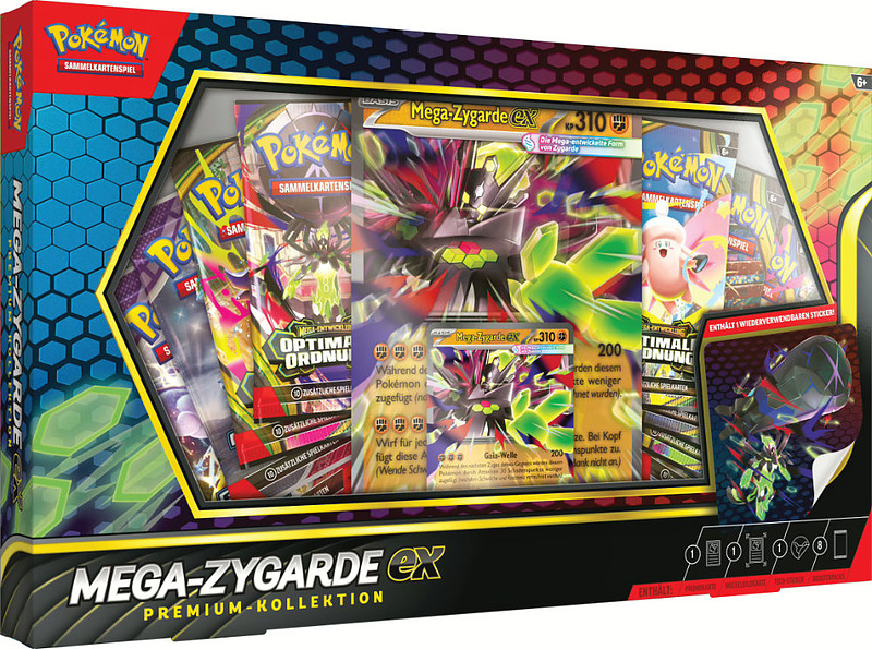 Pokemon Mega-Zygarde Premium-Kollektion Cover